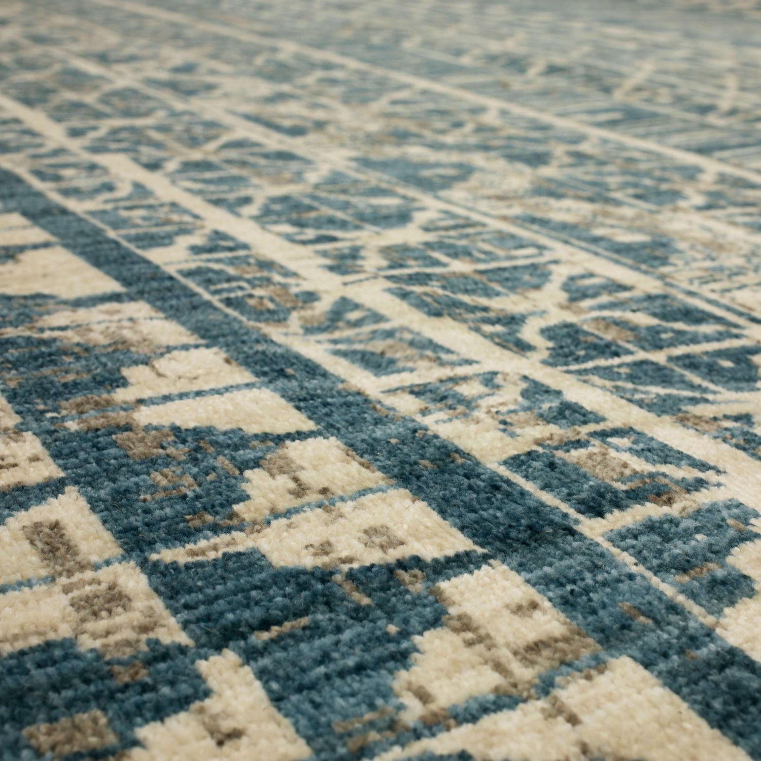 Mohawk Home – Tapis bleu Wilton