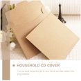 thumbnail image 4 of Phenofice 25 Pcs Sacs de Rangement Kraft pour Cd Marron Clair pour Couvercles de Cd Portables, 4 of 8