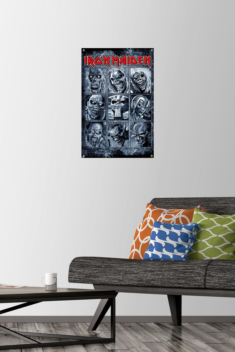 Iron Maiden - Grid Wall Poster