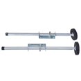 thumbnail image 1 of Ladder Leveler with Rubber Feet, 20'' Stair Ladder Stabilizer Pair Adjustable Extension Ladder Leg Ground Leveler for Stable Platform and Ground, 1 of 4