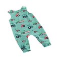 thumbnail image 2 of Infant Baby Cartoon Patterns Jumpsuit  Cute Style Sleeveless  Neck Printing Romper, 2 of 5