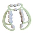 thumbnail image 4 of S SERENABLE Rouleau Relaxant Musculaire 24 Roues Robuste pour Équipement de Culturisme Exercice Bras Vert, 4 of 9