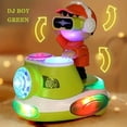 thumbnail image 4 of LED DJ Boy Dancing Toy with Music & Lights, Automatic Obstacle Avoidance for Indoor Play, Interactive Dance Machine for Kids’ Parties, 4 of 7