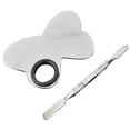 thumbnail image 1 of Makeup Mixing Palette Stainless Steel Fine Workmanship Reusable Solid Convenient Cosmetic Palettes for Beauty Salon Daily Life Type 8, 1 of 7