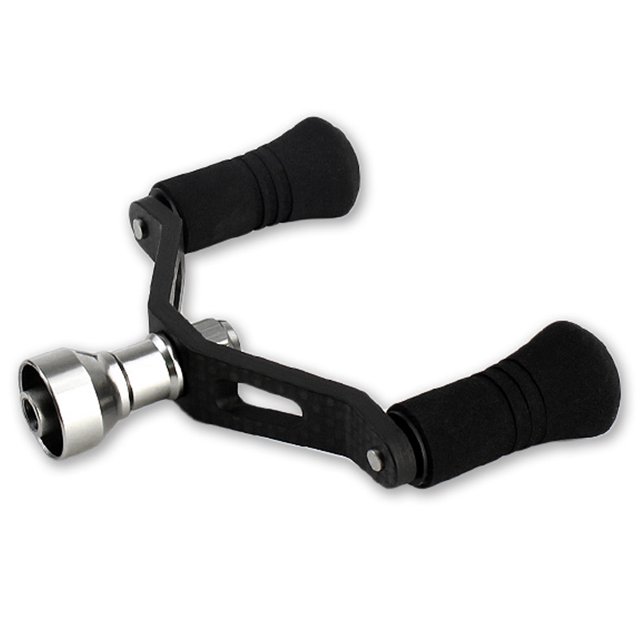 Fishing Reel Handle Carbon Fiber Baitcasting Reel Handle Trolling Reel Handle Left Right Ultralight Reel Handle Fishing Accessory