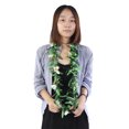 thumbnail image 3 of 3pcs Assorted Color Hawaiian Leis Tropical Party Simulated Flower Leaf Garland Necklace, 3 of 13