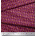 thumbnail image 2 of Soimoi Poly Georgette Fabric Artistic Floral Print Sewing Fabric Yard 52 Inch Wide, 2 of 3