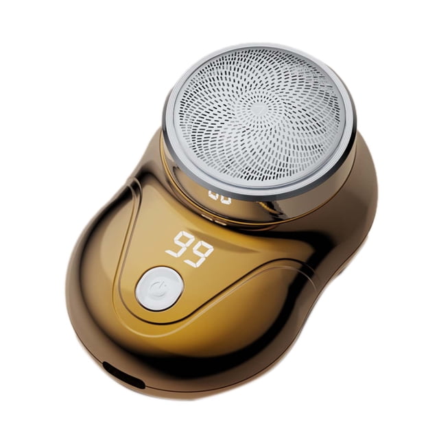 XZNGL Travel Electric Shaver High Speed Electric Beard Shaver Compact Electric Shaver Portable Face Beard Shaver Water Proof Travel Shaver Mens Rotary Shavers