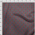 thumbnail image 3 of oneOone Polyester Lycra Fabric Leaves|Floral & Paisley Block Printed Craft Fabric BTY 56 Inch Wide, 3 of 4