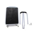 thumbnail image 4 of INTBUYING Foot Step Stool Ladder with Comfy Grip Handle Anti-slip Step Feet White, 4 of 7
