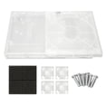 thumbnail image 1 of Coque de Console de Jeu, Installation Facile Portable Remplacement Bricolage Coque Transparente de Console de Jeu pour Console de Jeu Vidéo Rétro, 1 of 7