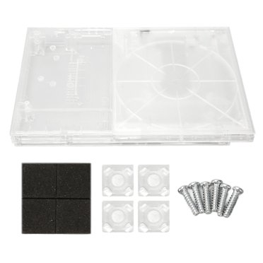 Coque de Console de Jeu, Installation Facile Portable Remplacement Bricolage Coque Transparente de Console de Jeu pour Console de Jeu Vidéo Rétro