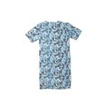 thumbnail image 4 of Women's Adaptive Open Back Blue Print Gown, 4 of 5