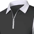 thumbnail image 5 of Ventes Black Friday! Chandail à Capuchon et Chandail pour Hommes TopLLC Mode Patchwork Couleur Mode avec Chemise à Col à Revers pour Hommes à Manches Longues Couture Bicolore Tenue Mode Blouse et Chemise à Manches Longues à Col Rabattu, 5 of 5