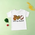 thumbnail image 3 of WEAIXIMIUNG T-Shirts Garçons 6 Ans Paix Baseball T-Shirt pour Enfants Col Rond T-Shirt à Manches Courtes 3 à 14 Ans Enfants, 3 of 3
