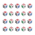 thumbnail image 2 of Poker Dice, 6 Sided Poker Dice Acrylic Interactive  For Party, 2 of 8