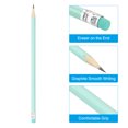 thumbnail image 3 of Unique Bargains Round Pencils, 48 Pack HB Graphite Pencils with Eraser Wood Pencils Cute Pencil for Classroom, Light Green, 3 of 6