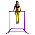 thumbnail image 1 of Gymnastics Bar Kip Bar Kids Horizontal Training Bar Adjustable Jungle Gym Climb Tower, 1 of 8