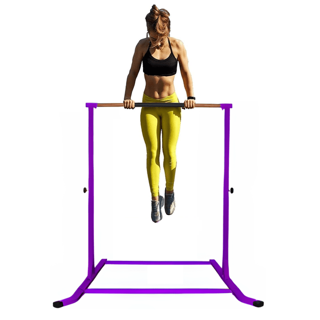 Gymnastics Bar Kip Bar Kids Horizontal Training Bar Adjustable Jungle Gym Climb Tower