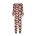 thumbnail image 1 of Family Matching Halloween Print Loose Pajama for Dad Father Child, 1 of 4