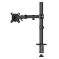 thumbnail image 1 of Support de Bras pour Moniteur Double PM50 - Support de Bureau en Alliage d'Aluminium Ajustable avec Rotation à 360°, Inclinaison et Réglage de la Hauteur pour Écrans de 17 à 32 Pouces, Installation à Pince en C, Gestion des Câbles, Capacité de 19,8 Lb -, 1 of 6