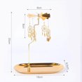 thumbnail image 1 of fastboy Gold Candle Holder Rotating Tea Light Holder Candleholder Decor G, 1 of 7