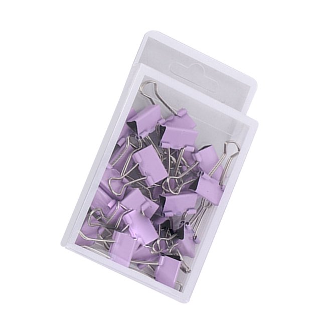 25pcs Metal Binder Clips, Securely Holds Documents, Multipurpose Office Clips, Durable and Reliable