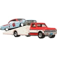 thumbnail image 4 of Hot Wheels Team Transport Truck & Race Car, Chevy Square Body Ramp Truck, 4 of 6