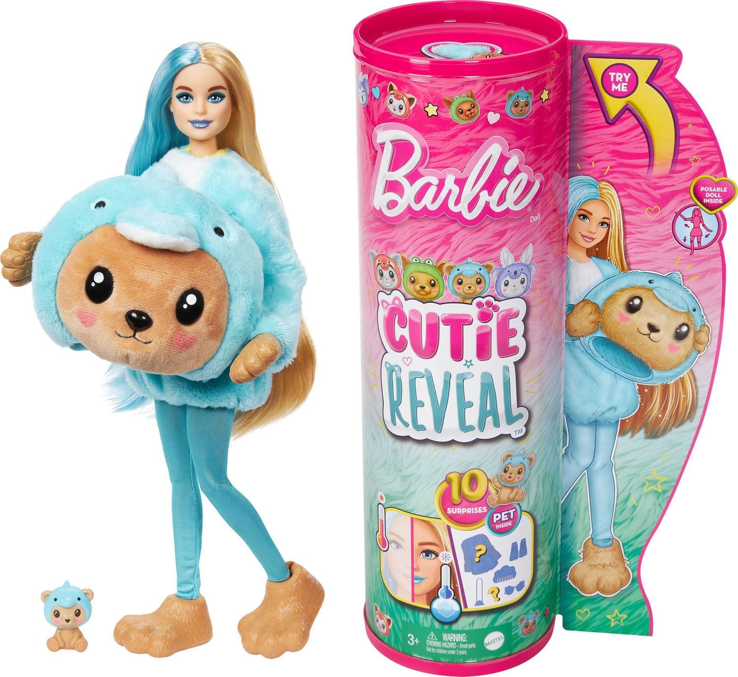 Barbie Cutie Reveal Doll - Dolphin