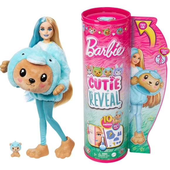 Barbie – Poupée Barbie Cutie Reveal - Dauphin