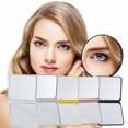 thumbnail image 2 of Mini Miroir de Maquillage Carré Portable Miroir Pliable Double Face Petit Cadeau B7, 2 of 8