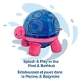 thumbnail image 2 of Swimbuddy Inflatable Plush Turtle, 2 of 8