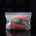 thumbnail image 4 of EVA Food Storage Bag | Clear Reusable Refrigerator Preservation Bag 28x20cm | Sealed Freshness Saver for Fruit, Vegetables, Meat | High Transparency, Durable Plastic | Easy Self-Sealing, Leakproof, 4 of 7