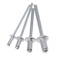thumbnail image 4 of walmeck Ensemble de 200 Pcs Rivets Robustes Kit de Rivets 2.4/3.2/4.0/4.8mm Assortiment d'Outils en Aluminium pour Véhicule en Métal Laqué, 4 of 7