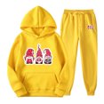 thumbnail image 1 of TIMIFIS Survêtement pour Homme 2 Pcs à Capuche, Ensemble de Sport Athlétique, Chandail à Enfiler Décontracté pour Course, Jogging, Ensemble de Tenue de Sport SetsFall, 1 of 9