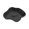 thumbnail image 2 of S SERENABLE Reptile Bathing Pool Decoration Reptile Feeding Dish for Hamster Gecko Snake Black L, 2 of 9