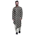 thumbnail image 1 of Atasi Ensemble Kurta Imprimé en Coton pour Hommes, Kurta Pyjama Décontracté de Designer, Vêtements, 1 of 2
