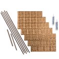 thumbnail image 1 of Fasade Decorative Vinyl Backsplash Kit Polished Copper Finish, 1 of 6