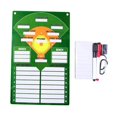 thumbnail image 3 of Almencla Tableau de Coaching de Baseball Accessoires de Baseball Aide à l'Entraînement Clipboard de Baseball, 3 of 8