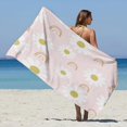 thumbnail image 4 of LSLJS Beach Towel Summer Beach Essentials Microfiber Beach Towels Super Lightweight Colorful Bath Towel Sandproof Beach Blanket Multi-Purpose Towel for Travel Swimming Pool 30x60 Inch, 4 of 8