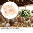 thumbnail image 4 of Artificial Flower Wall Background, Artificial Flower Wall Panels Simulation Silk Rose Flower Wall Decor for Wedding Party Stage Background Backdrop 15x15in, 4 of 7