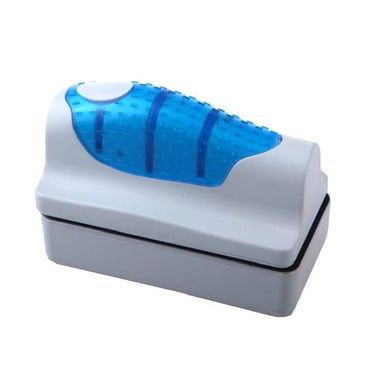 XZNGL Fish Tank Magnetic Glass Cleaner Aquarium Magnetic Brush Glass Scraper Cleaner Floating Curve Magnetic Aquarium Glass Cleaner Aquarium Glass Cleaner Magnet Fish Tank Glass Cleaner