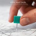 thumbnail image 2 of Miangastore 100PCS Steel Push Pin Colored Push Pins for Map Bulletin Board Use Home and Office, 2 of 9