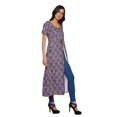 thumbnail image 3 of Moomaya Robe Kurti Longue Indienne Imprimée en Coton Tunique Robes pour Femmes, 3 of 6