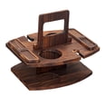 thumbnail image 1 of Plateau de Service en Bois Polyvalent Solution Minimaliste de Rangement des Aliments pour Organiser des Articles Usage Intérieur et Extérieur, 1 of 4