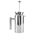 thumbnail image 4 of Spptty Cafetière en Acier Inoxydable à Double Paroi, Théière à Pression Française avec Filtre, 4 of 9