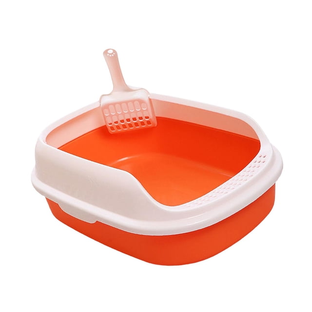 Anti Splashing Cat Supplies Small Animals Travel Orange
