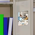 thumbnail image 2 of Magnetic Locker Mirror Rectangular Magnetic Mirror For School Locker Smooth Locker Accessories For Bathroom Household 5x7inch, 2 of 9
