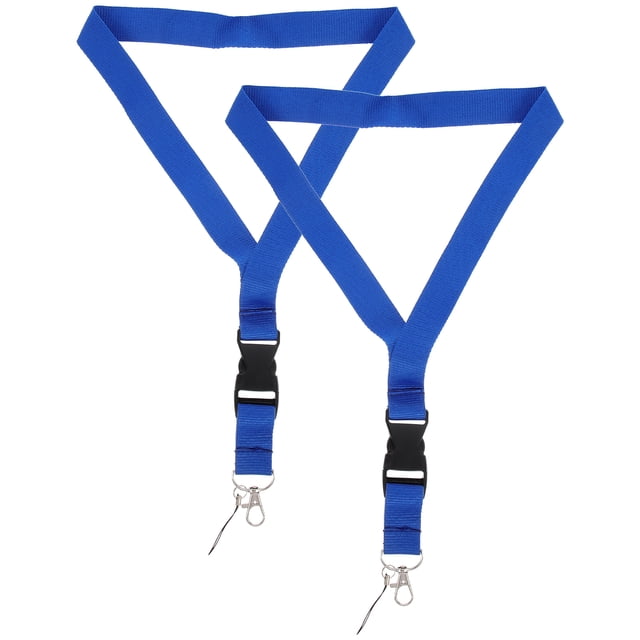 2Pcs Phone Lanyard Decorative Phone Strap Polyester Phone Lanyard Key Lanyard