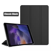 Tri-fold Tablet Case For Samsung Galaxy Tab A8 2021 Tablet Cover for Samsung Tab A8 10.5 SM-X200/SM-X205 Protective Tablet Cover Black A8 10.5 X200